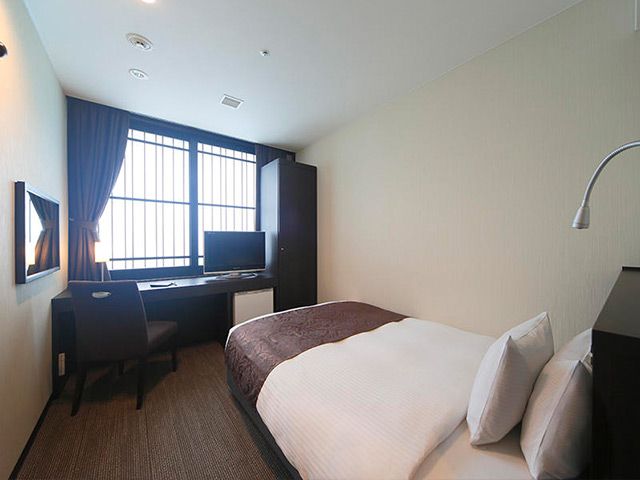 京都タワーホテル シングル　13㎡  （一例）※お部屋により客室デザイン・イメージが異なります。